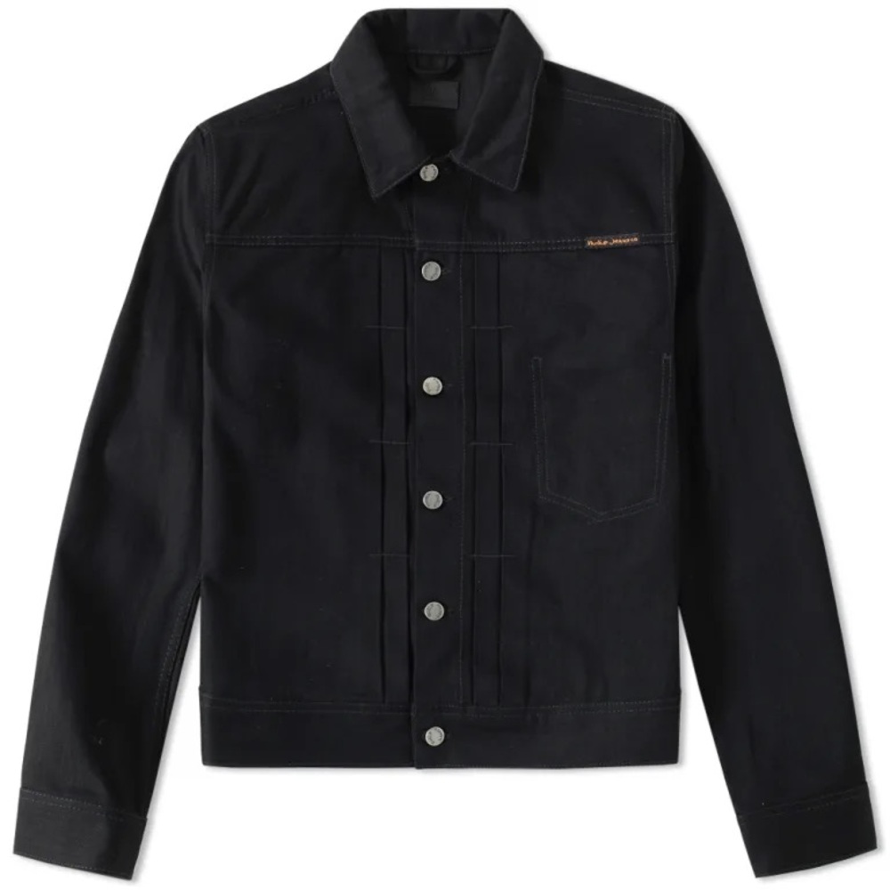 Nudie Jeans Sonny Dry Black Denim Jacket